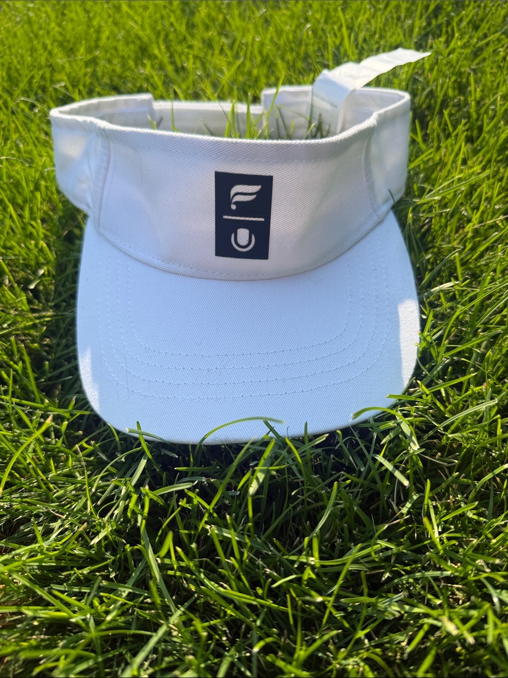 White Fabletics Visor